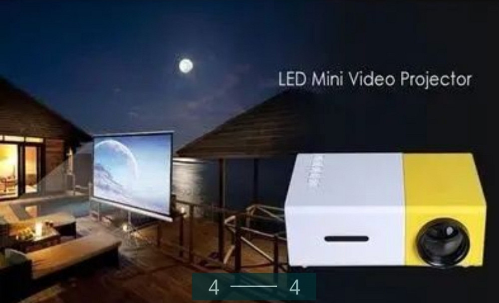 Проєктор Міні: YG-300 Жовтий. Харків - фото 2