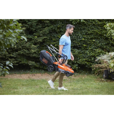 Газонокосарка Black&amp;Decker акумуляторна 36 В, 2.5 Ач, 32 см, 1 АКБ та ЗП (BCMW3336L1) Вінниця - фото 4