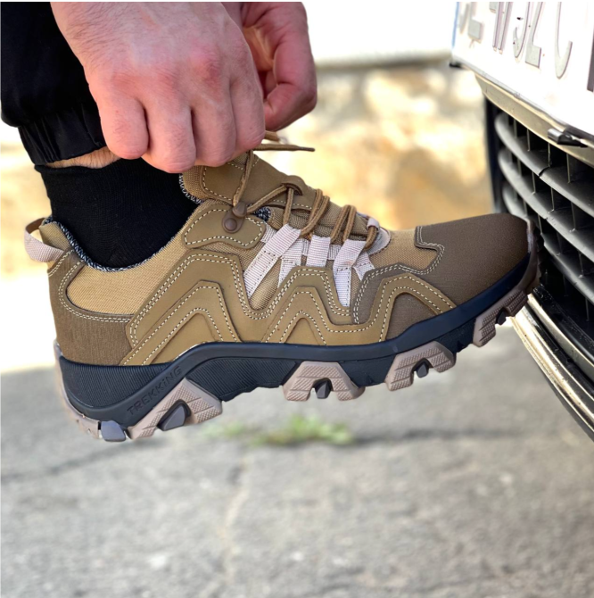 Военные мужские демисезонные койоты кроссовки на Gore-Tex , мужские тактические качественные кроссовки Львов - изображение 5
