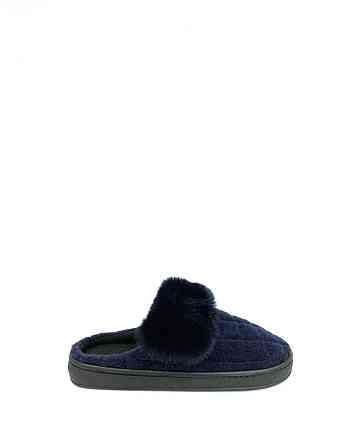 Капці жіночі сині фіоллетові з хутром теплі зимові домашні вуличні Одеса