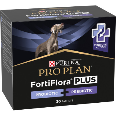 Пробіотична добавка для тварин Purina Pro Plan FortiFlora Plus Для собак та цуценят для підтримки нормальної мікрофлори кишківника 30 x 1.5 г (8445290 Вінниця - фото 4