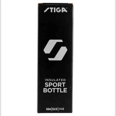 Пляшка для води Stiga Water Bottle Steel Black 550ml (2905-0101-55) (931287) Вінниця