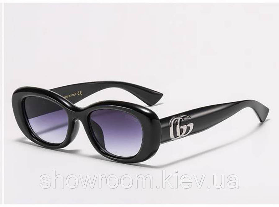 Женские солнцезащитные очки GG (2927) черные Киев - изображение 1