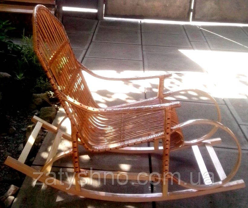 Кресло качалка буковая из лозы Киев - изображение 3