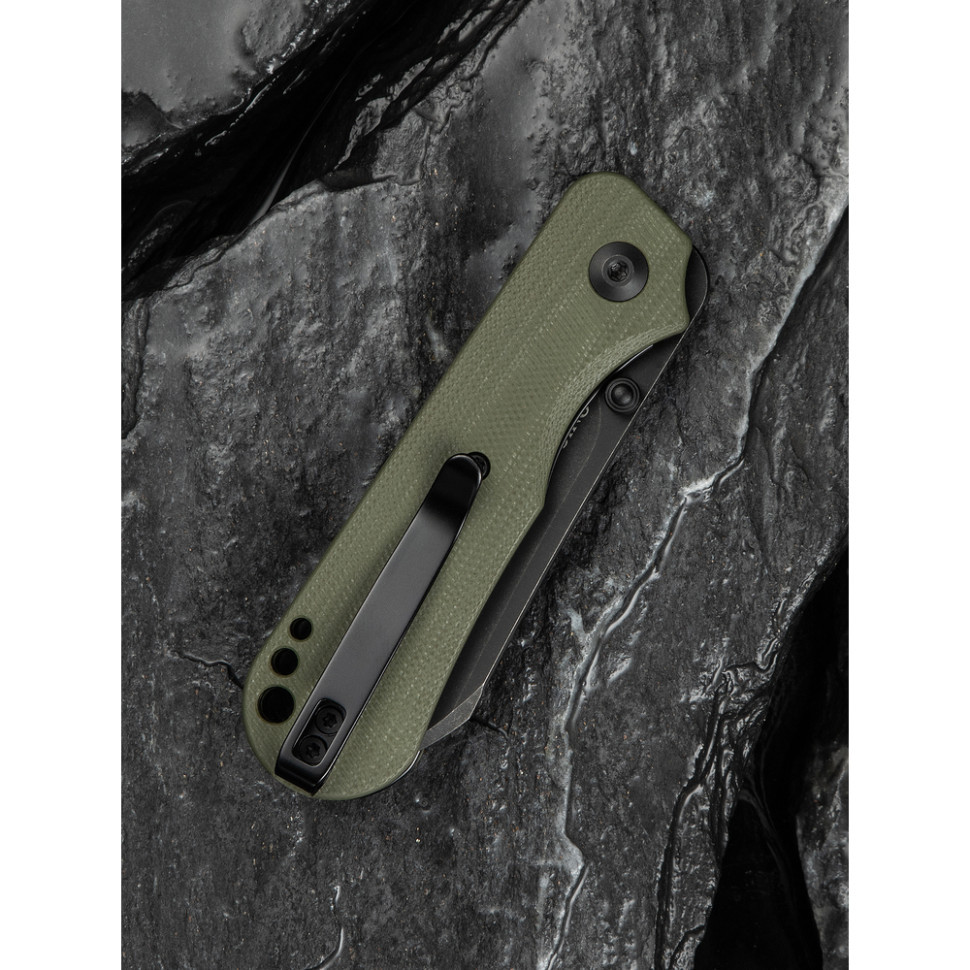Ніж складаний кишеньковий Civivi Crabby, (6.9 см) 14C28N / G10 темно-зелений Київ - фото 14