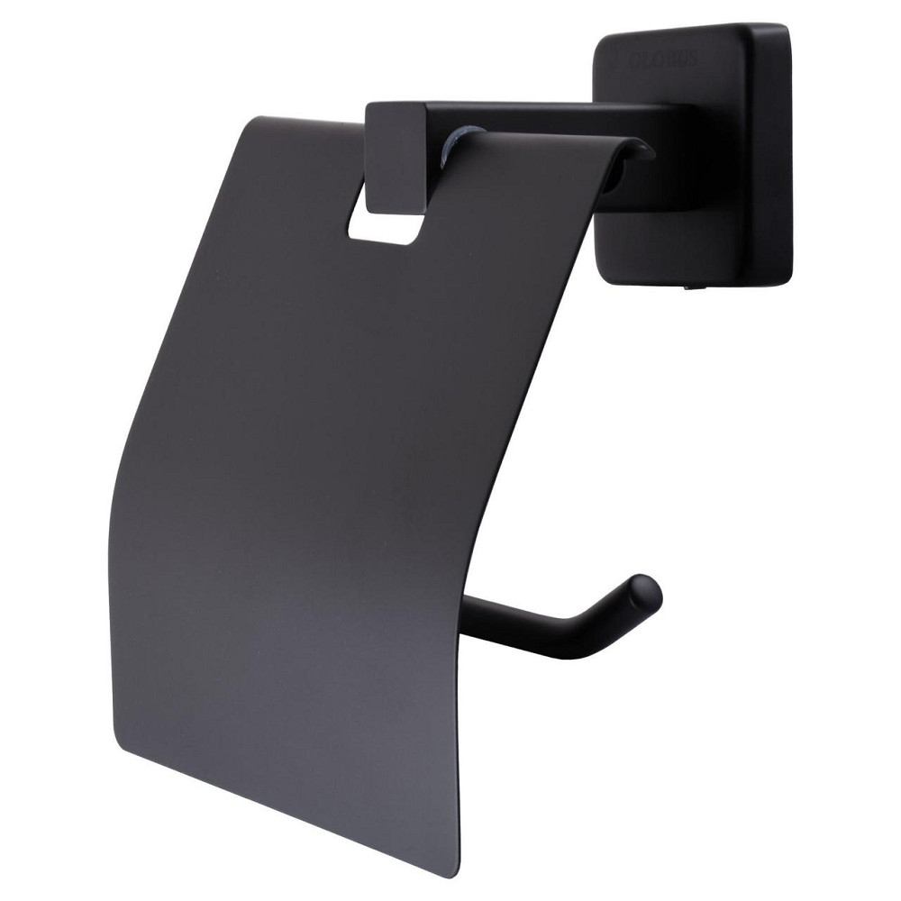 Тримач для туалетного паперу Globus Lux BQ9410 чорний матовий SUS304 (21199) (000021199) Київ - фото 1