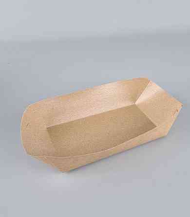 Тарілка зібрана "KRAFT" 360 мл 143*85*40 мм ламінована (100 шт.) Харків