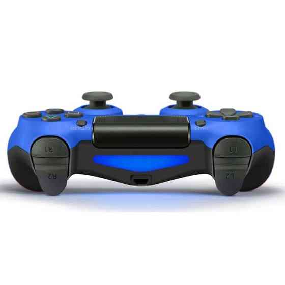 Джойстик DOUBLESHOCK для PS 4, бездротовий ігровий геймпад PS4/PC акумуляторний джойстик. Колір синій MI-38 Львів