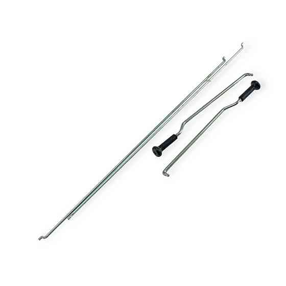 Тяги на кнопку та гачок 2121 (к-кт 4 шт) двері Мукачево