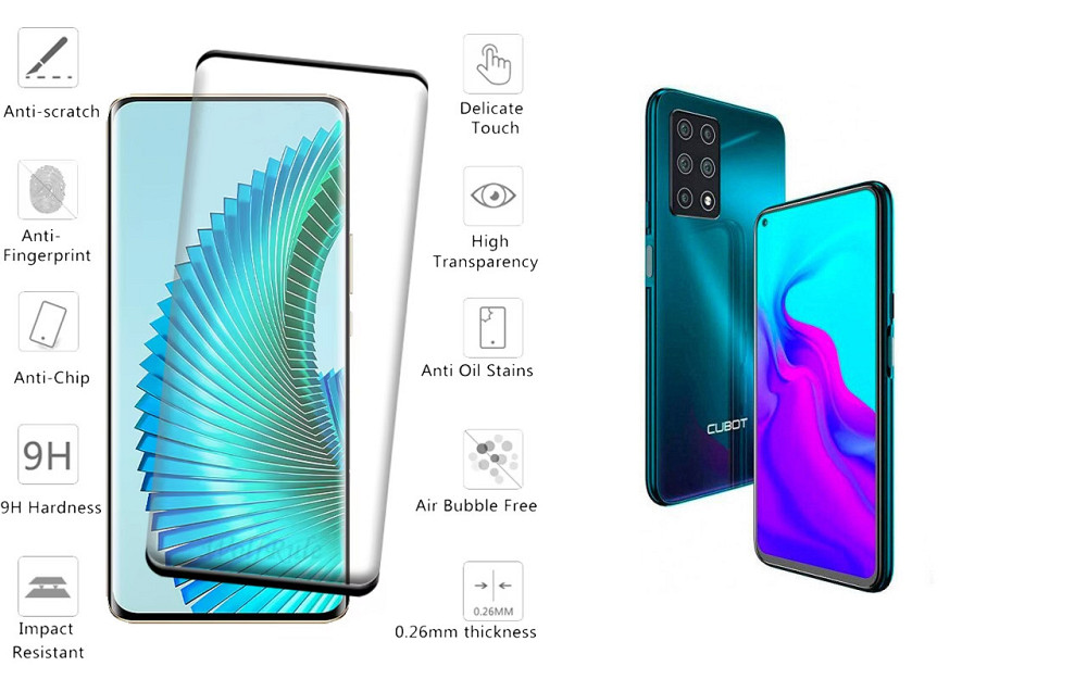 Защитное стекло HyperGlass Pro для Cubot X30, X30 P – максимальная чувствительность и защита Киев - изображение 2