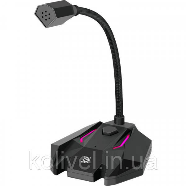Ігровий стрім мікрофон Defender Tone GMC 100 USB (64610) Київ - фото 1