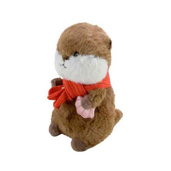 Дитяча м'яка іграшка "Видреня" C8502 з мушлею, розмір 28 см Вінниця