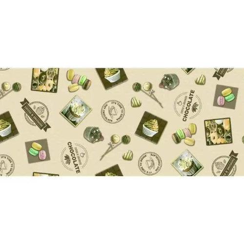 Клейонка кухонна 1,35*25м на нетканій основі (флізелін) ES1051-1 Дариана Житомир - изображение 1