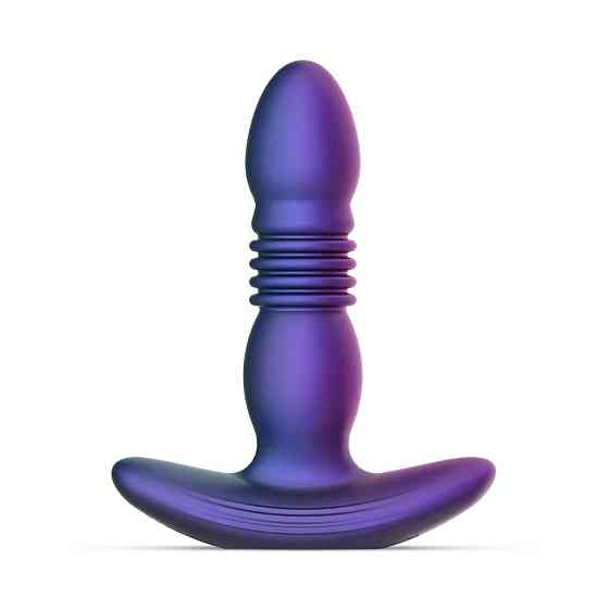 Анальна пробка з вібрацією та пульсацією Hueman - Supernova Thrusting Buttplug Sex Aura Київ