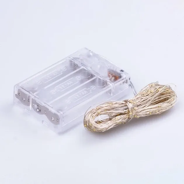 Гирлянда роса 3м на батарейках RGB Полтава - изображение 1