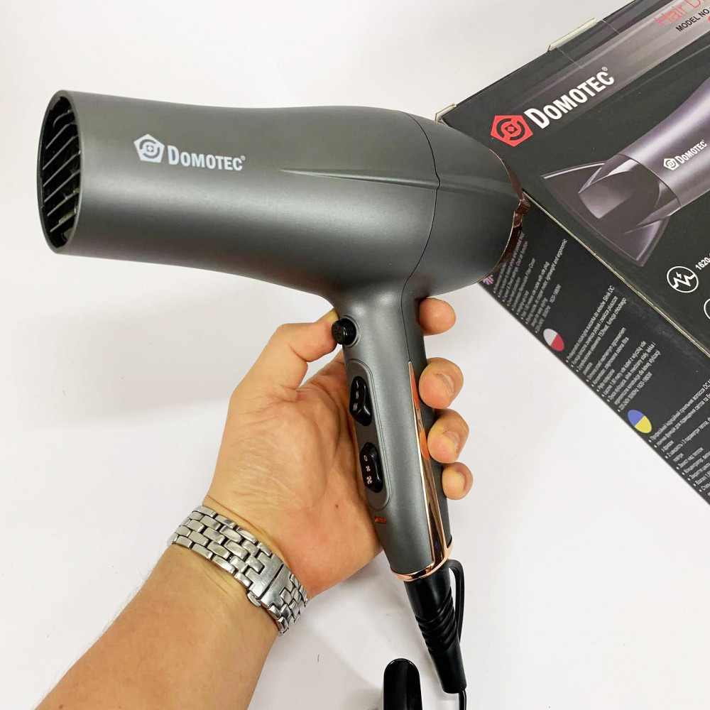 Класичний фен для волосся, Фен для волосся з режимами з насадками універсальний YK-27 Львів - фото 4