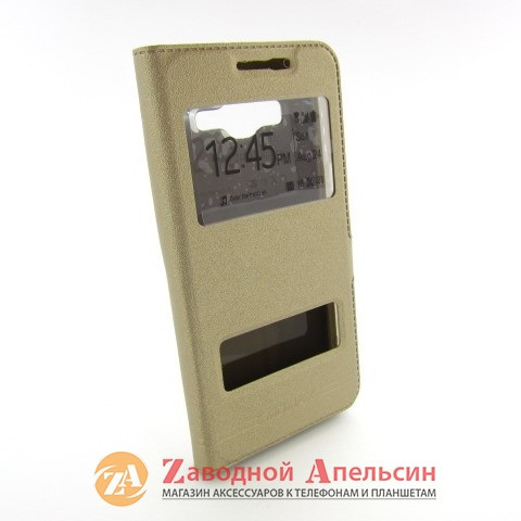 Чохол книжка Samsung J2 G530 G531 G532 Grand Prime Smart Case gold Одеса - фото 4