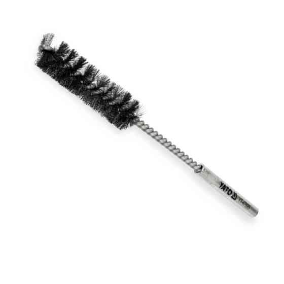 Щітка-йорж міні "дриль" d 20 х 200мм нержавіюча сталь, тримач 8мм Мукачево