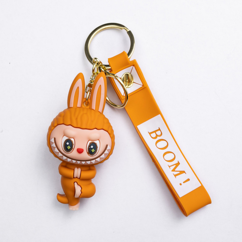 Детский брелок Beige Yoga 4×8 (см) для ключей, на сумку и рюкзак Коричневый HP-55-16BR Киев - изображение 1