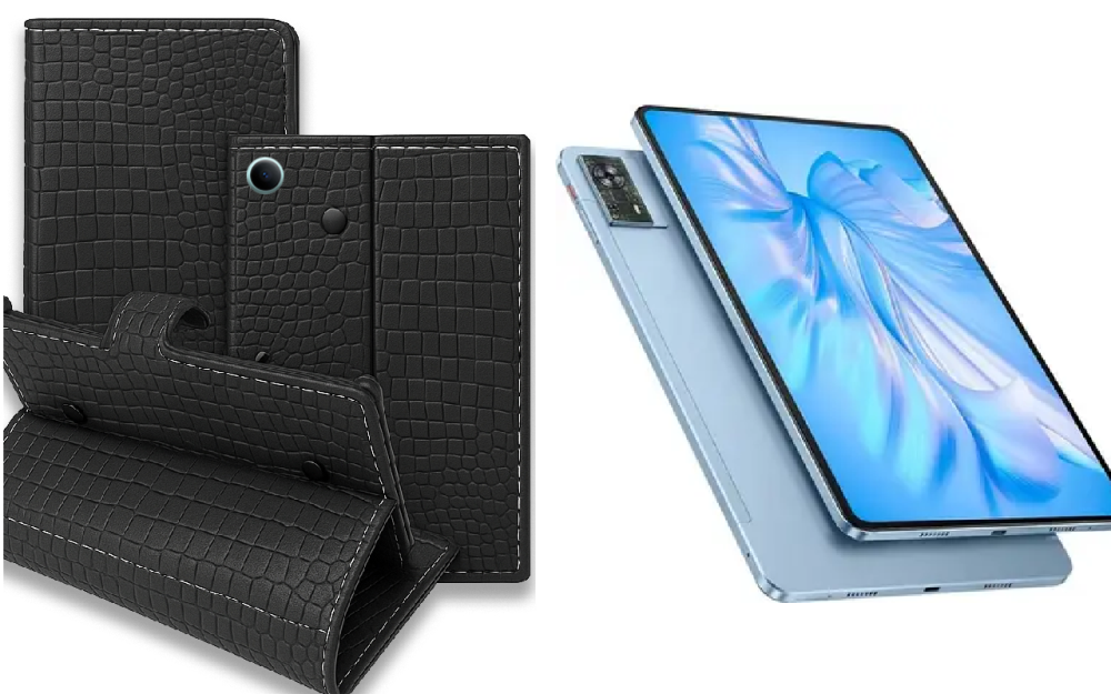 Книга-трансформер для планшета Fezawio F11, цвет Black Krokodil Black Киев - изображение 1