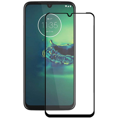 Стекло защитное PowerPlant Full screen Motorola Moto G8 Plus, Black (GL609383) Винница - изображение 1