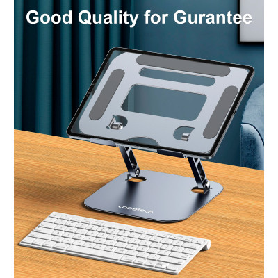 Підставка до ноутбука Choetech до 13&quot;, алюміній (H061-GY) Вінниця - фото 4