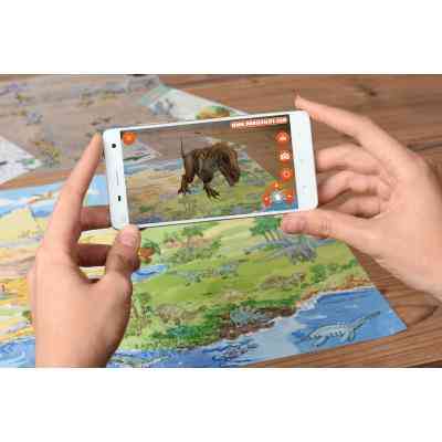 Набор для творчества Scribble down Набор переводных наклеек с онлайн приложением Динозавры (SD/22) Винница