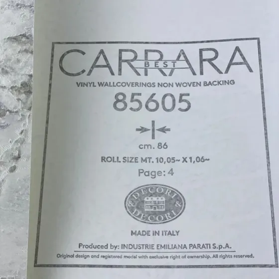 Шпалери Emiliana Parati Carrara Best 85605 Київ