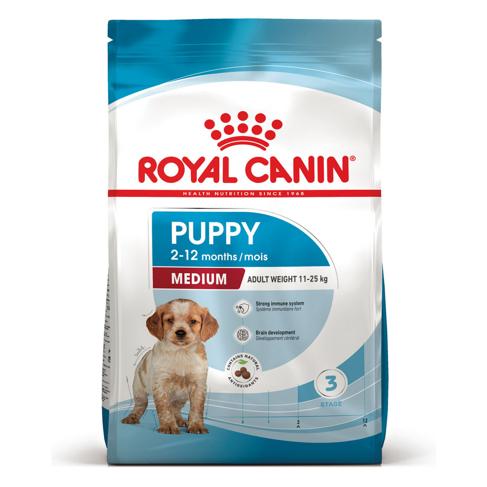 Корм для щенков средних пород ROYAL CANIN MEDIUM PUPPY 4.0 кг Киев - изображение 1