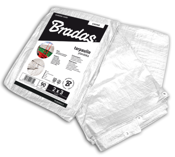 Тент белый 2х3 90 гр/м² Bradas, Польша Киев