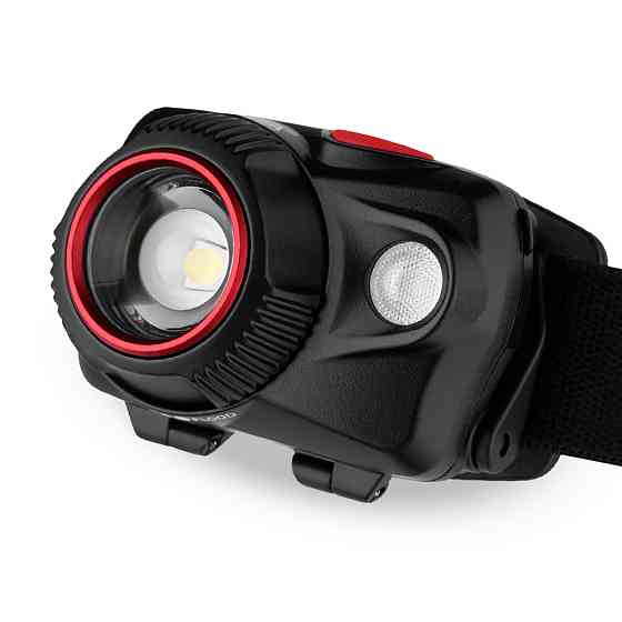 Ліхтар налобний Brevia 520Lm, Focus Control, 800mAh, 3xAAA, білий/червоний Львів