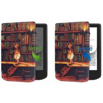 Чехол для электронной книги BeCover Smart Case PocketBook 629 Verse / 634 Verse Pro 6" Library Girl (710975) Винница