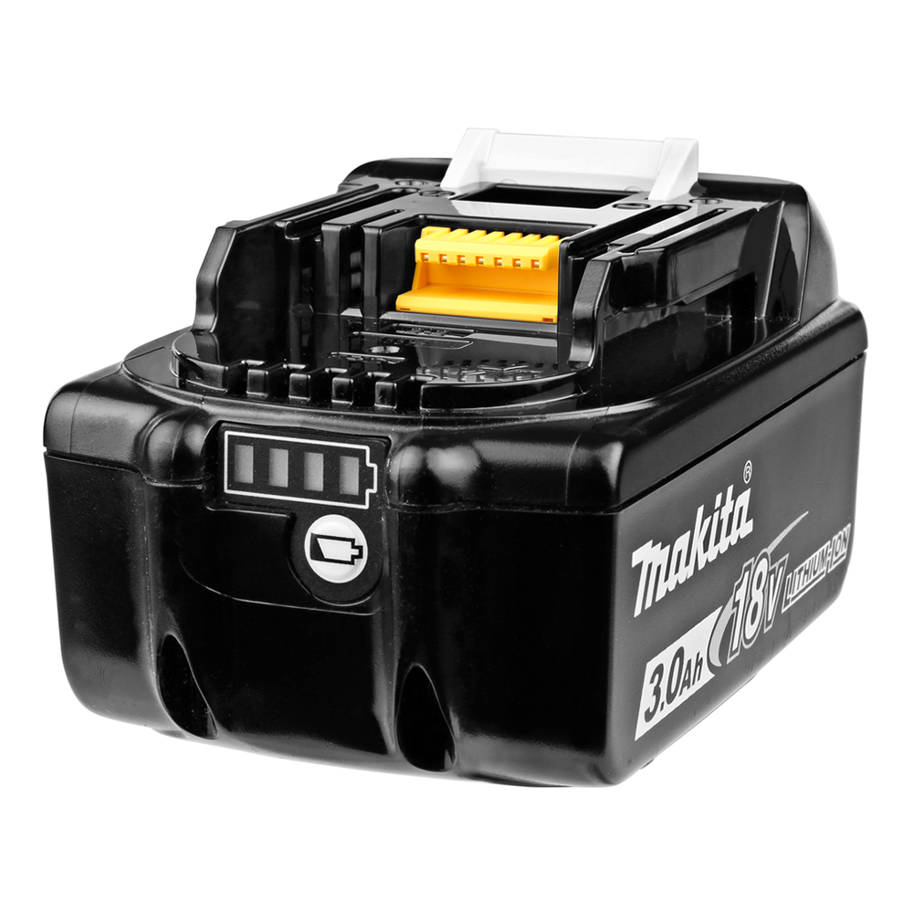 Професійний акумулятор Li-ion Makita 18 В LXT BL1830B (632G12-3) : 18V 3 Ah, вага 610 грам Київ - фото 2
