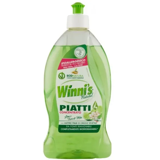 Средство для мытья посуды Winni's Piatti Lime, лайм 500 мл Львов