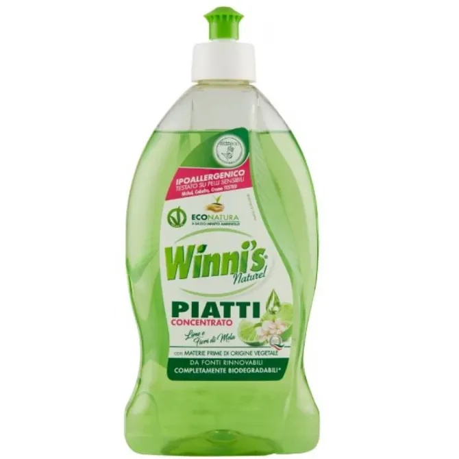 Средство для мытья посуды Winni's Piatti Lime, лайм 500 мл Львов - изображение 1