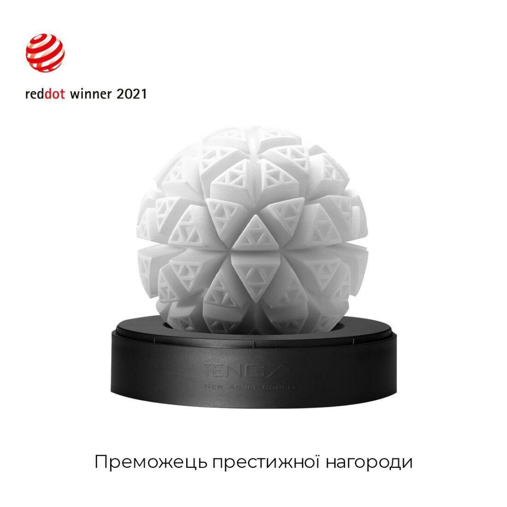 Мастурбатор Tenga Geo Glacier, новий матеріал, інтенсивні блоки, новий рівень розвитку Tenga Egg Sex Aura Київ - фото 3