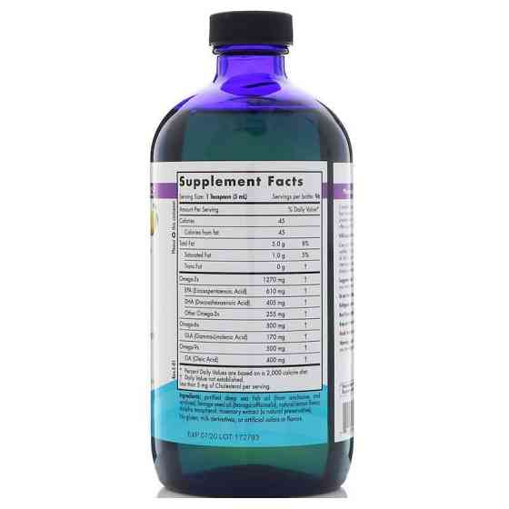 Омега 3 6 9 Nordic Naturals Complete Omega 473 мл Лимон Київ