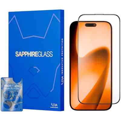 Стекло защитное iLera Sapphire Ultra Glass 2.0 iPhone 17 (ILSPDLPL17) Винница