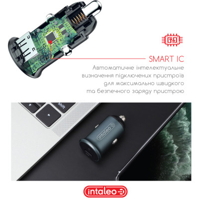 Зарядний пристрій Intaleo CCG482 (2USB4,8A) (1283126521553) Вінниця - фото 6