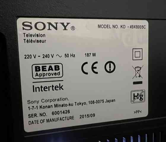 Телевизор Sony 49