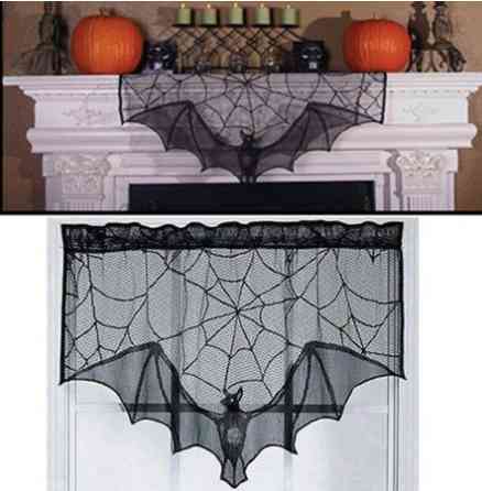 Накидка Хэллоуин Летучая мышь 93 на 57 см черный Киев
