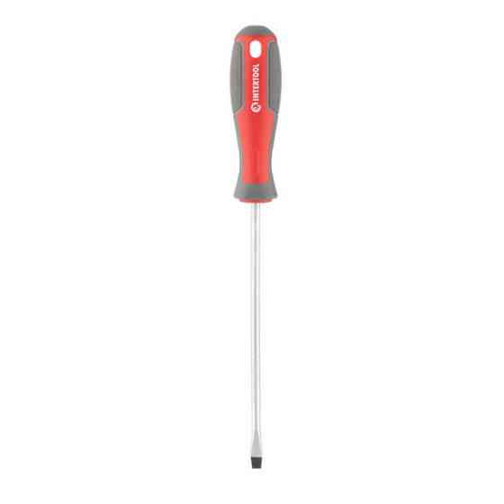 Отвертка шлицевая, SL5,0×150 мм, Cr-V INTERTOOL VT-3308 Киев