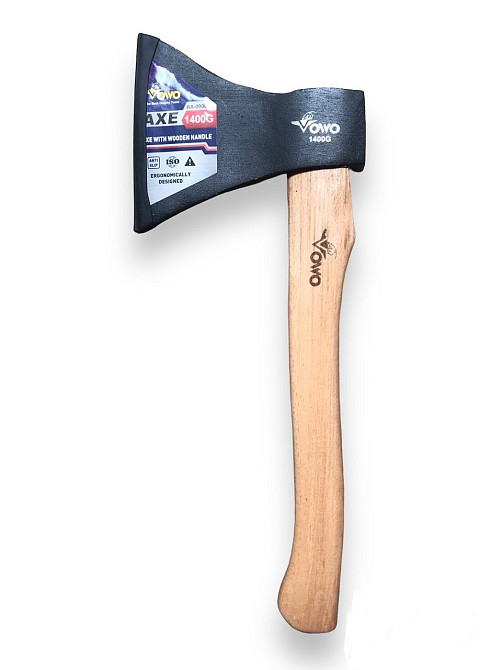 Сокира 1400 г "VOWO" дерев'яна ручка Харків - фото 1