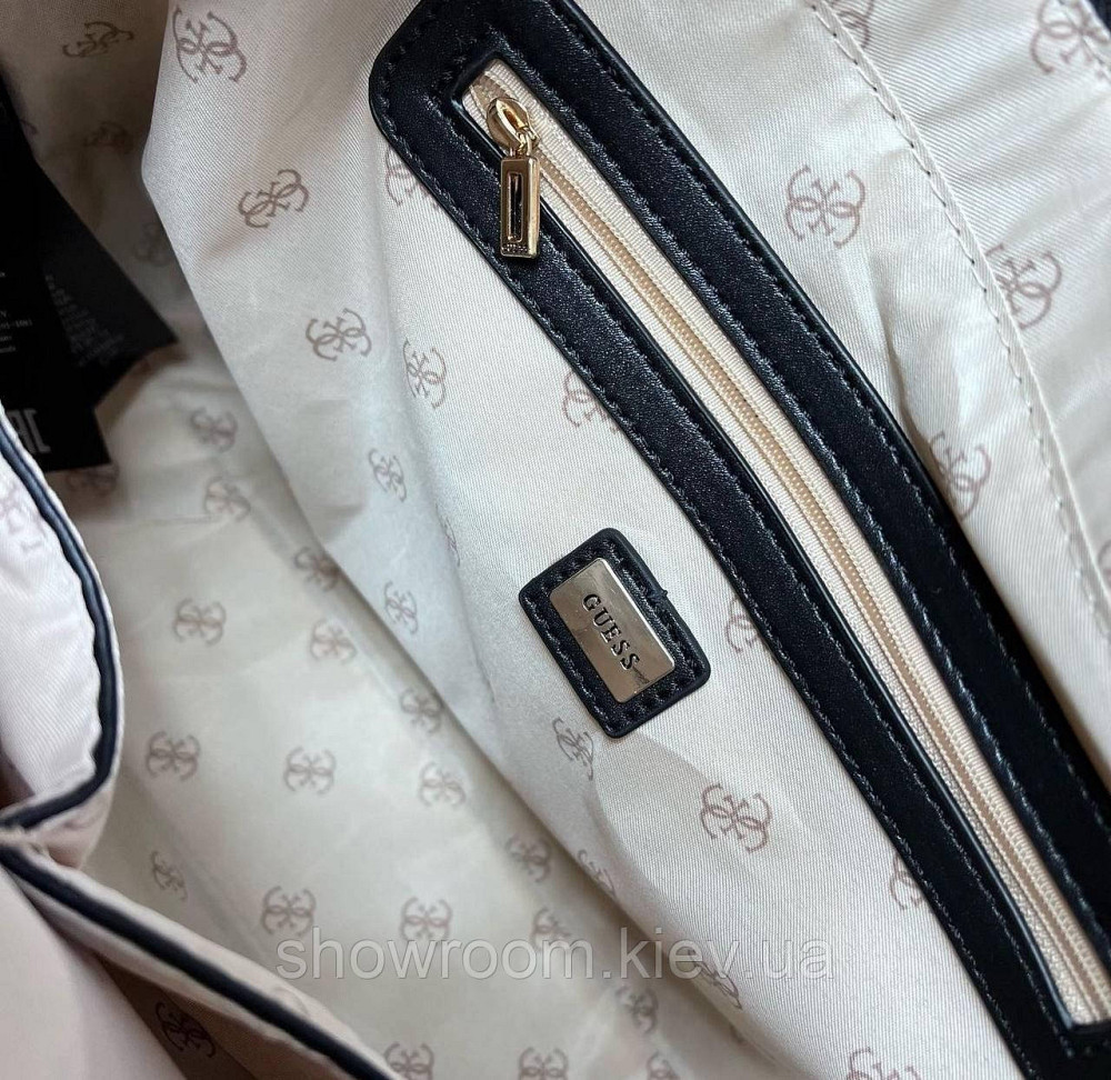 Жіноча сумка шоппер Guess (866530) коричнева Київ - фото 7