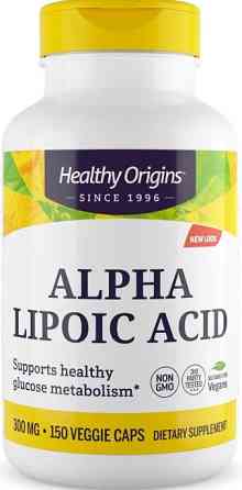 Альфа-ліпоєва кислота Healthy Origins Alpha Lipoic Acid 300 мг 150 капс Київ