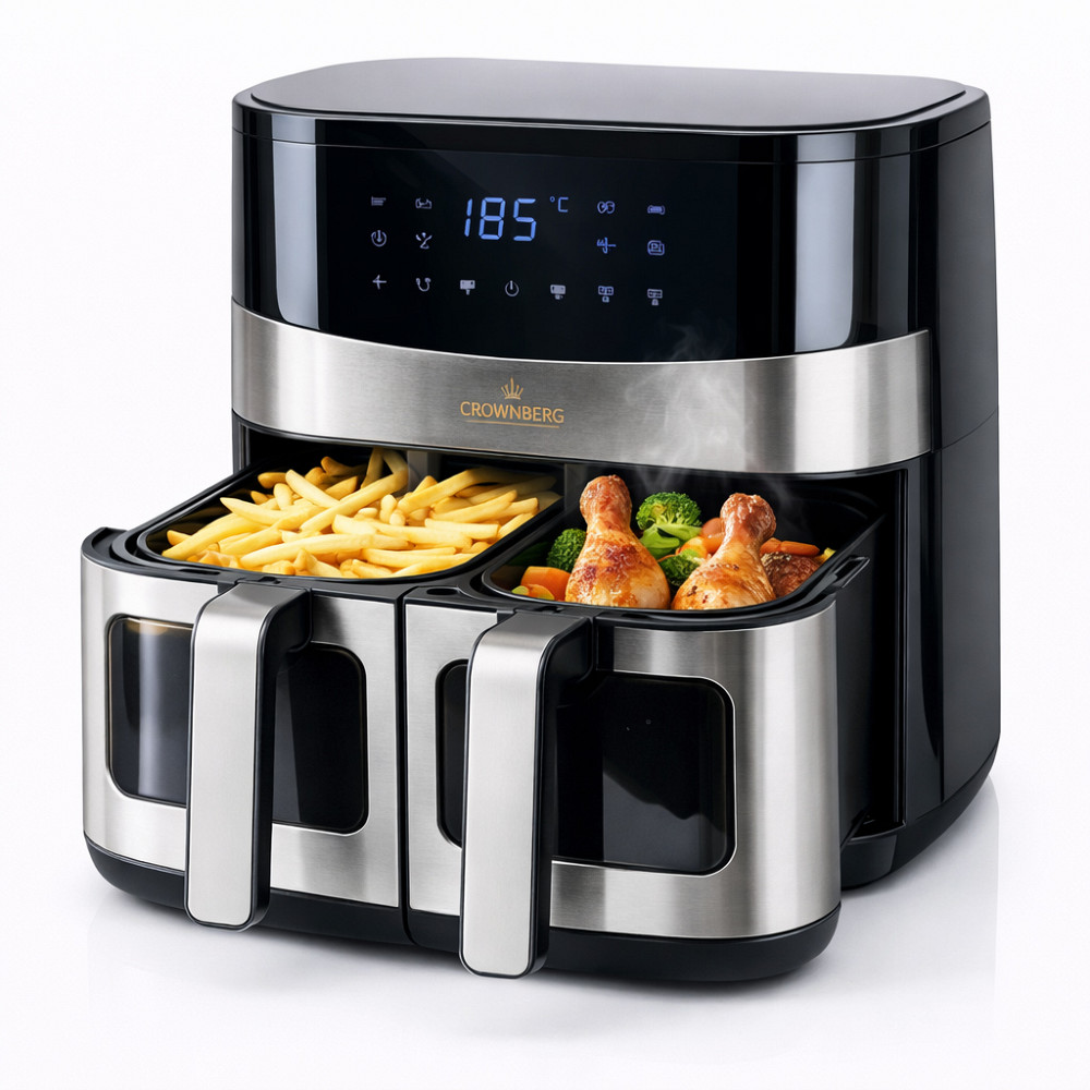 Аэрогриль мультипечь аэрофритюрница Crownberg CB-5556 11л 2600Вт HN-93 Львов - изображение 1