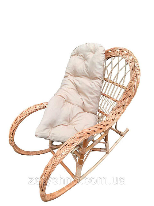 Качалка детская плетеная с подушкой Киев - изображение 7