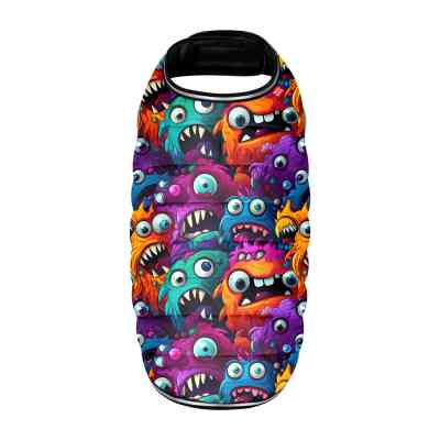 Курточка для животных WAUDOG Clothes Накидка Зубастые монстры S (503-4048) Винница