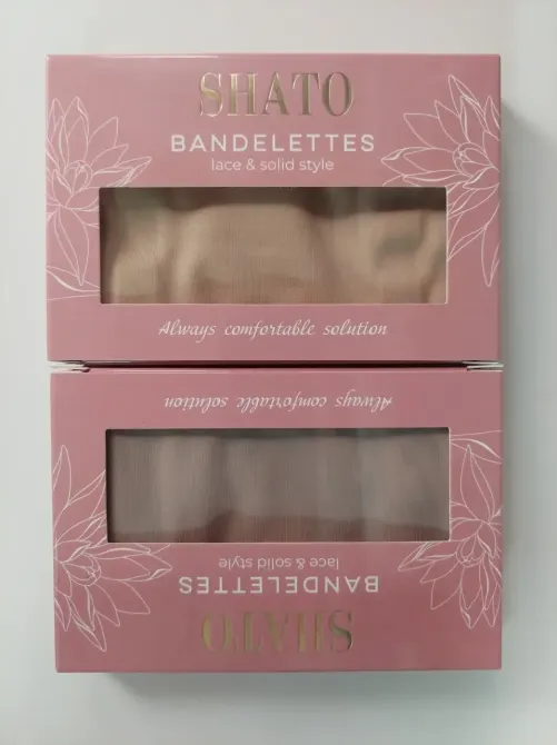 Бандалетки на бедра от натирания черные SHATO XL Киев - изображение 4