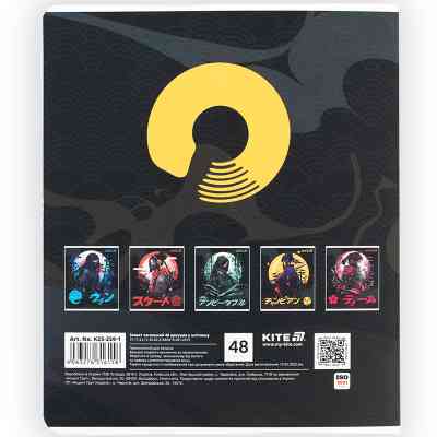 Тетрадь Kite Anime, 48 листов, клетка (K25-259-1) Винница
